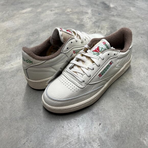 Reebok Club C 85 Men's Vintage Chalk Taupe GZ5161 - New - Picture 1 of 6